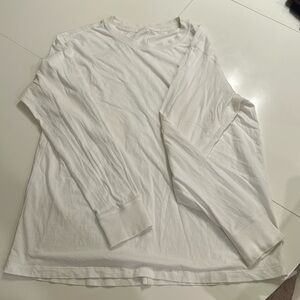 Lululemon Athletica All Yours Long Sleeve SZ 6 white